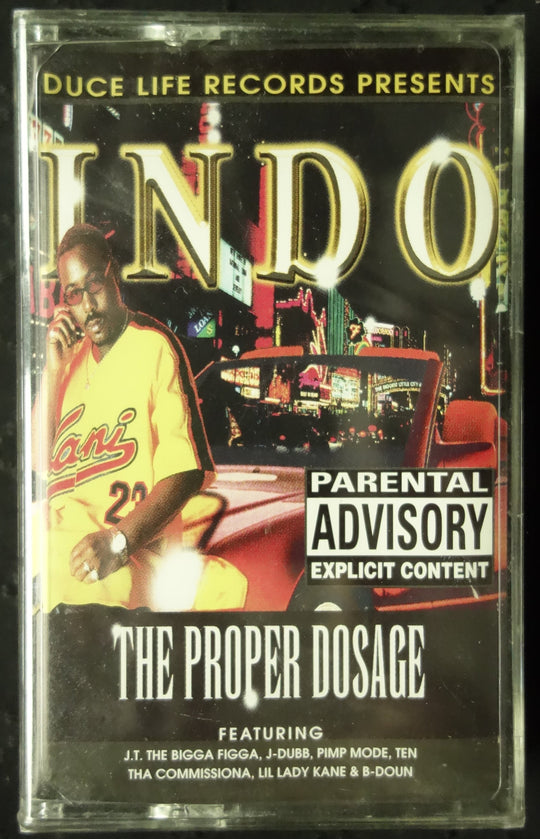 Indo "The Proper Dosage"-Cassette Tapes-UnDigable Digs