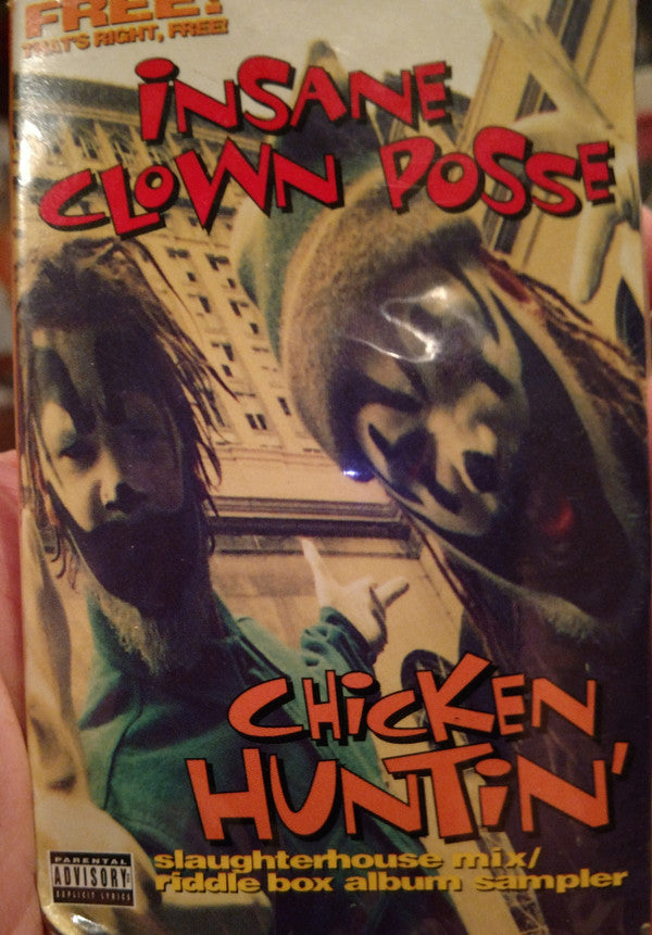 Insane Clown Posse ‎"Chicken Huntin'" (Cassette Promo Single)-Cassette Tapes-UnDigable Digs