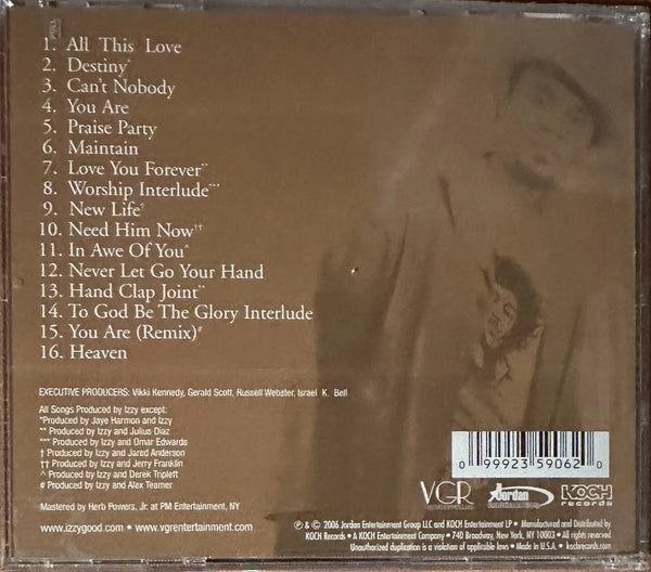 Izzy "In Awe Of You" (CD)-CDs-UnDigable Digs