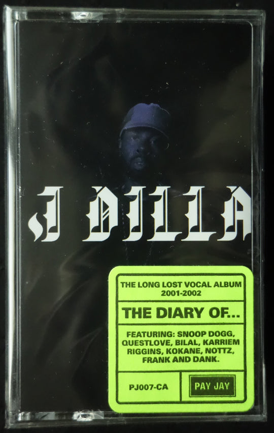 J Dilla ‎"The Diary"-Cassette Tapes-UnDigable Digs