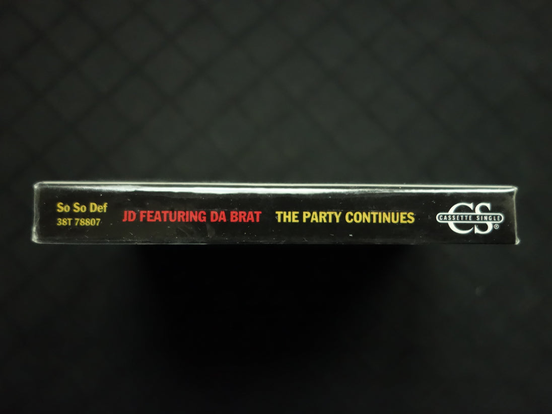 JD & Da Brat "The Party Continues" (Single)-Cassette Tapes-UnDigable Digs