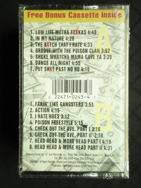 JT Money & The Poison Clan "The Best Of JT Money & The Poison Clan" (2xCassette)-Cassette Tapes-UnDigable Digs