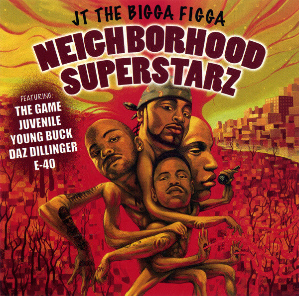 JT The Bigga Figga "Neighborhood Superstarz" (CD)-CDs-UnDigable Digs