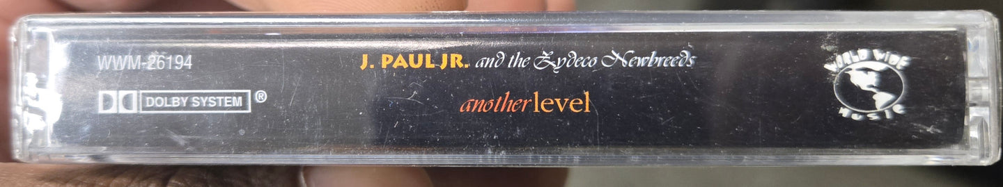 J. Paul Jr. and the Zydeco Newbreeds "Another Level"-Cassette Tapes-UnDigable Digs