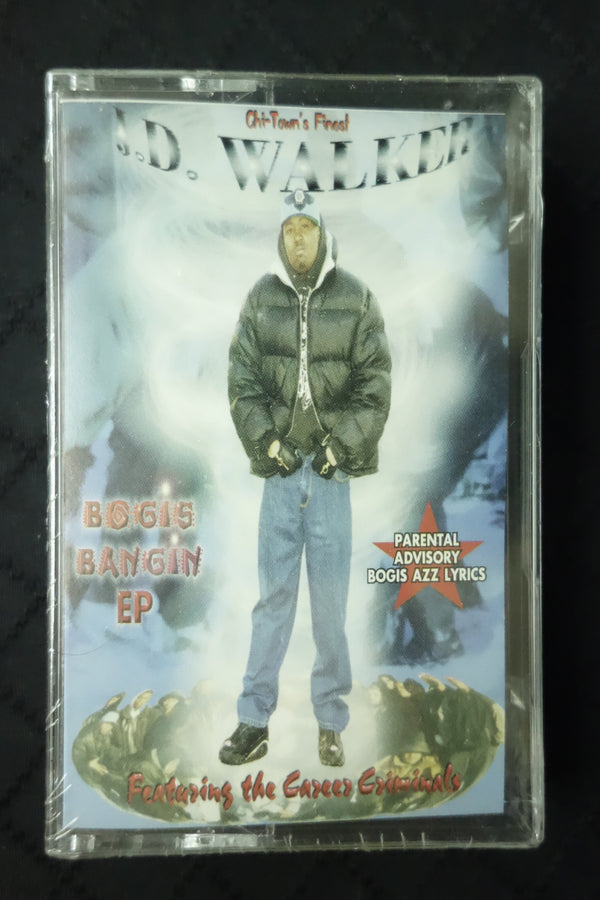 J.D. Walker "Bogis Bangin EP"-Cassette Tapes-UnDigable Digs