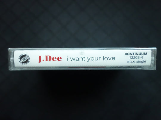 J.Dee ‎"I Want Your Love" (Maxi-Single)-Cassette Tapes-UnDigable Digs