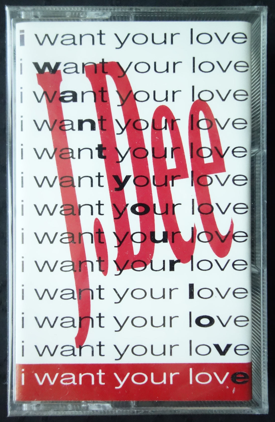 J.Dee "I Want Your Love" (Maxi-Single)-Cassette Tapes-UnDigable Digs