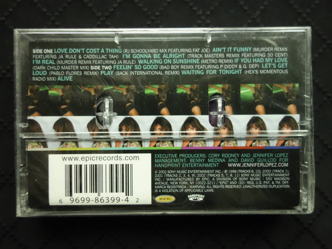 J.Lo "J To Tha L-O! (The Remixes)"-Cassette Tapes-UnDigable Digs