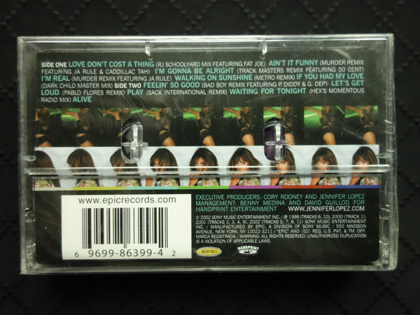 J.Lo "J To Tha L-O! (The Remixes)"-Cassette Tapes-UnDigable Digs