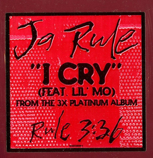 Ja Rule "I Cry" (12" Single)-Vinyl Records-UnDigable Digs