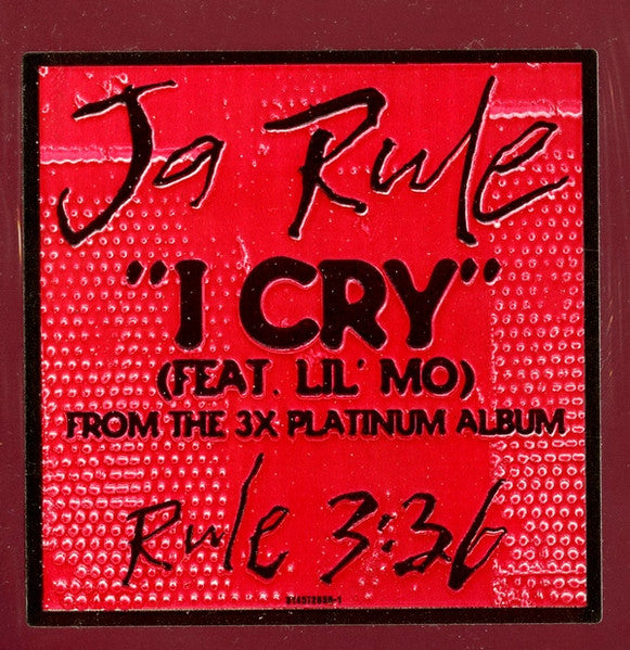 Ja Rule "I Cry" (12" Single)-Vinyl Records-UnDigable Digs