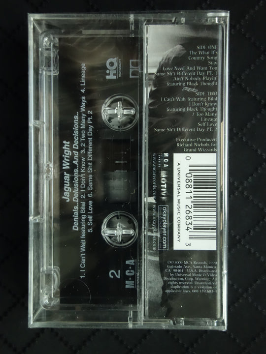 Jaguar Wright "Denials Delusions And Decisions"-Cassette Tapes-UnDigable Digs