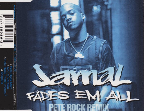 Jamal "Fades Em All (Pete Rock Remix)" (CD Single)-CDs-UnDigable Digs