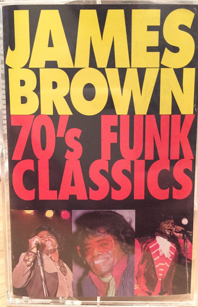 James Brown "70's Funk Classics"-Cassette Tapes-UnDigable Digs