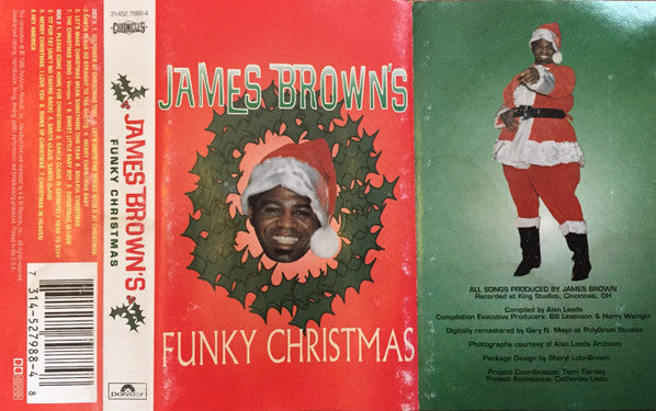 James Brown "Funky Christmas"-Cassette Tapes-UnDigable Digs