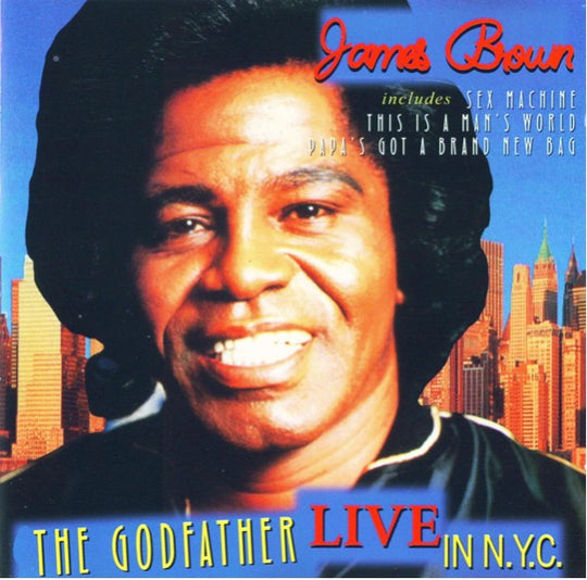 James Brown "The Godfather Live In NYC"(CD)-CDs-UnDigable Digs