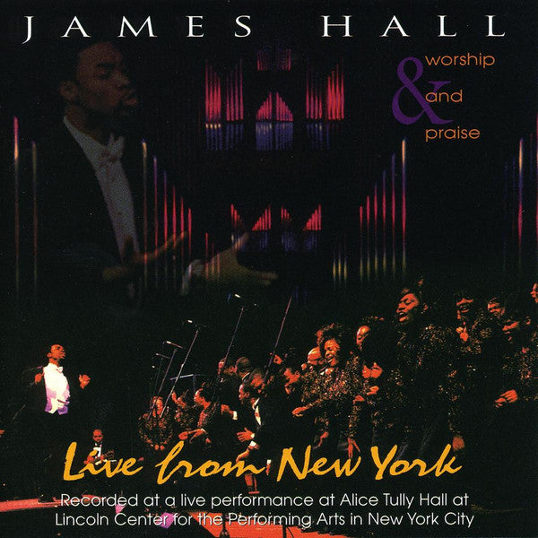 James Hall Worship & Praise Choir "Live From New York" (CD)-CDs-UnDigable Digs