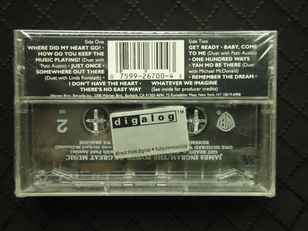 James Ingram "Greatest Hits / The Power Of Great Music"-Cassette Tapes-UnDigable Digs