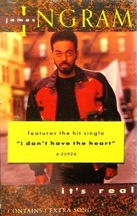 James Ingram "It's Real"-Cassette Tapes-UnDigable Digs