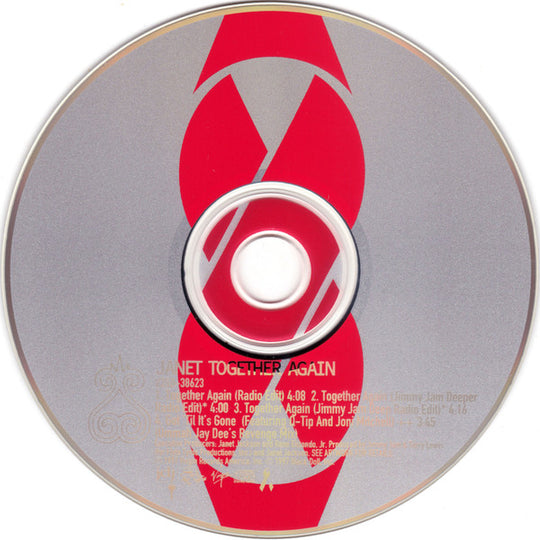 Janet "Together Again" (CD Single)-CDs-UnDigable Digs