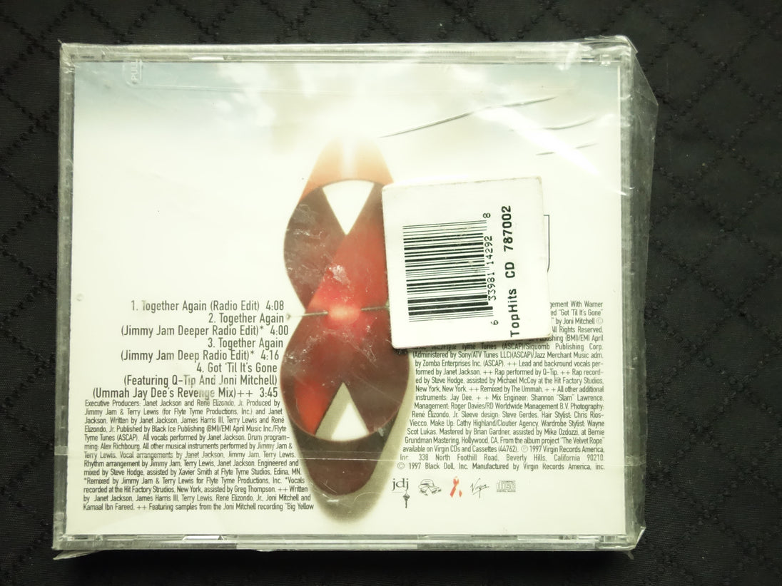 Janet "Together Again" (CD Single)-CDs-UnDigable Digs
