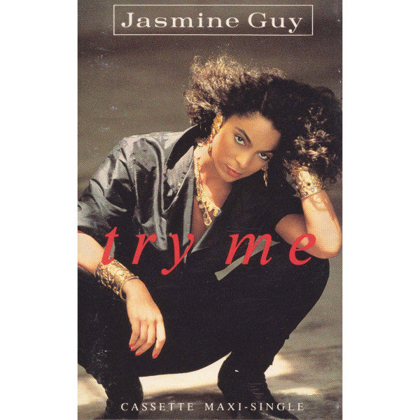 Jasmine Guy "Try Me" (Maxi-Single)-Cassette Tapes-UnDigable Digs