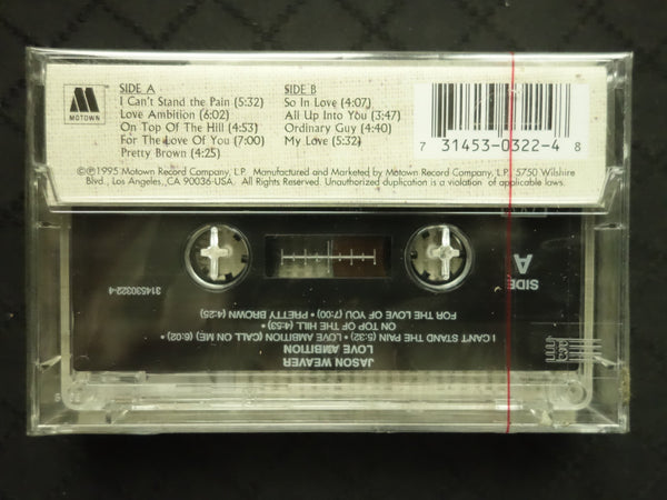 Jason Weaver "Love Ambition"-Cassette Tapes-UnDigable Digs