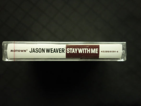 Jason Weaver "Stay With Me" (Maxi-Single)-Cassette Tapes-UnDigable Digs