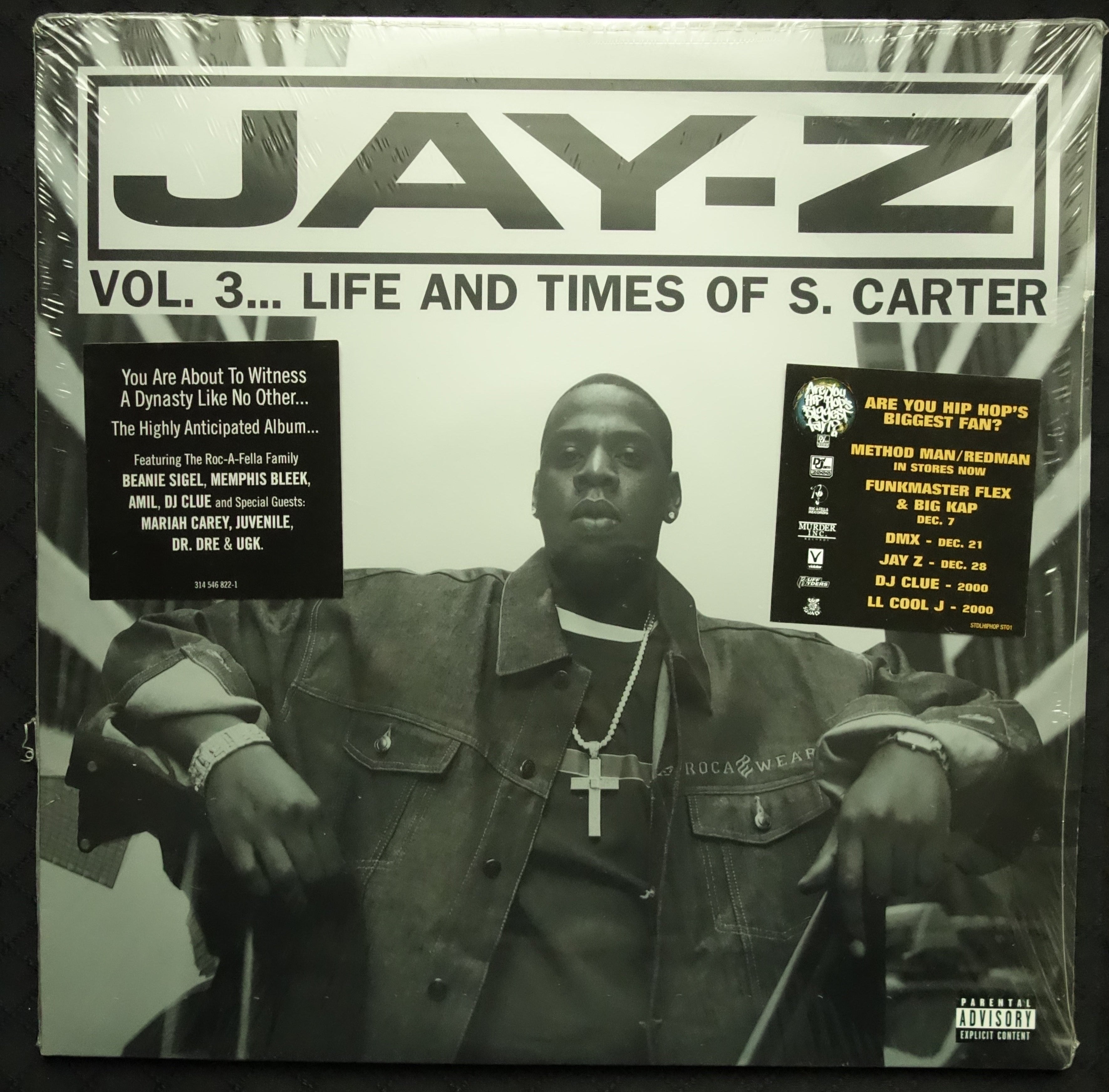 Jay-Z "Vol. 3... Life And Times Of S. Carter" (2xLP)-Vinyl Records-UnDigable Digs