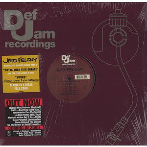Jayo Felony "Hotta Than Fish Grease" (12" Single)-Vinyl Records-UnDigable Digs