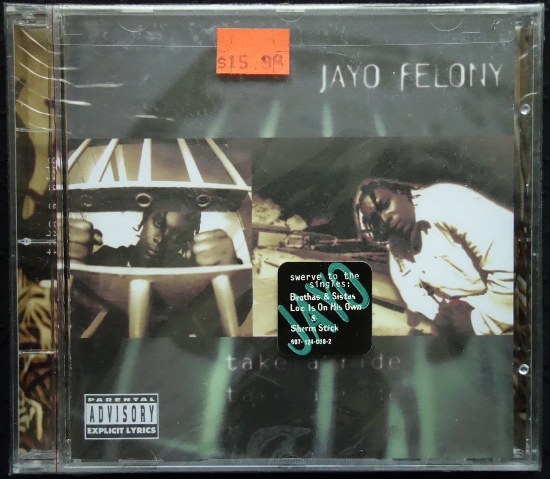 Jayo Felony "Take A Ride" (CD)-CDs-UnDigable Digs