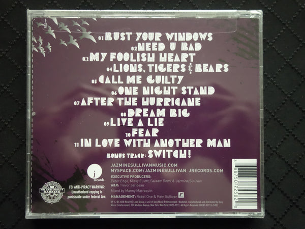 Jazmine Sullivan "Fearless" (CD)-CDs-UnDigable Digs