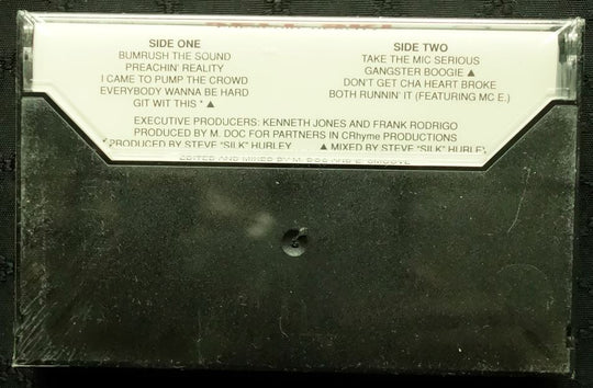 Jeff Ski "Preachin' Reality"-Cassette Tapes-UnDigable Digs