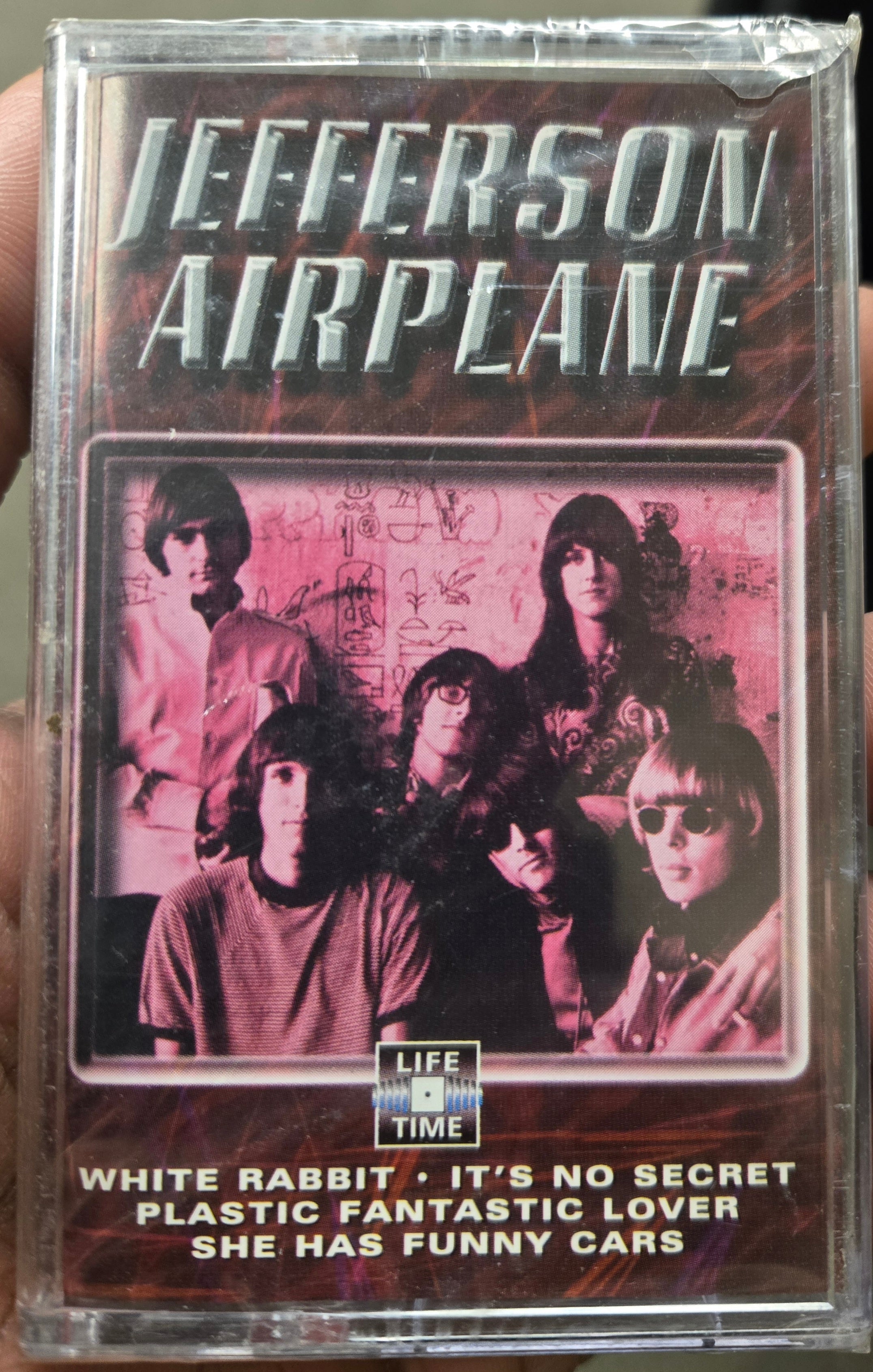 Jefferson Airplane "Somebody To Love"-Cassette Tapes-UnDigable Digs