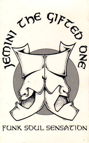 Jemini The Gifted One "Funk Soul Sensation" (Cassette Single)-Cassette Tapes-UnDigable Digs