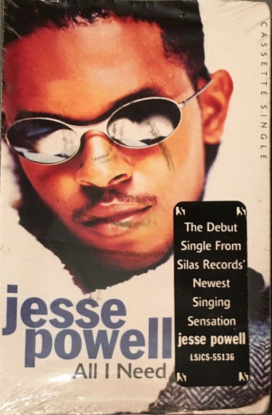 Jesse Powell "All I Need" (Cassette Single)-Cassette Tapes-UnDigable Digs