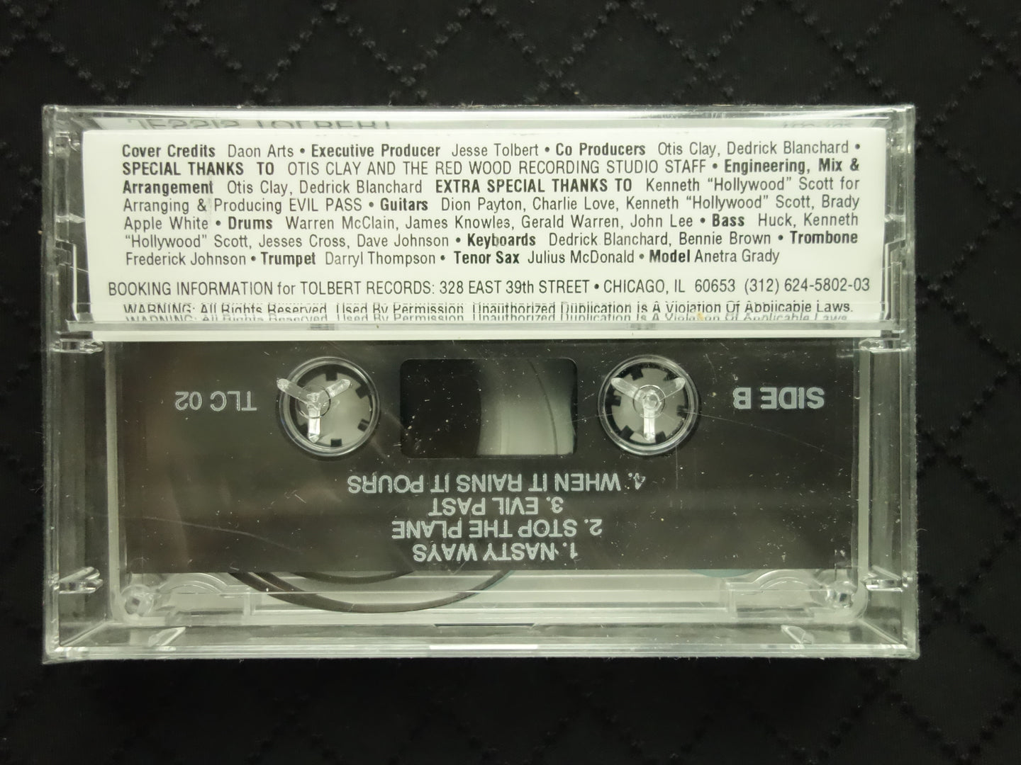 Jessie Tolbert "School Me Baby"-Cassette Tapes-UnDigable Digs