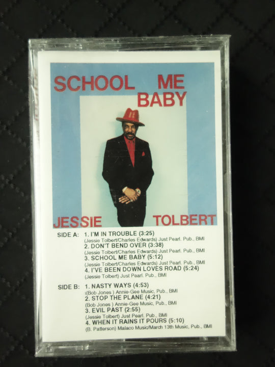Jessie Tolbert "School Me Baby"-Cassette Tapes-UnDigable Digs