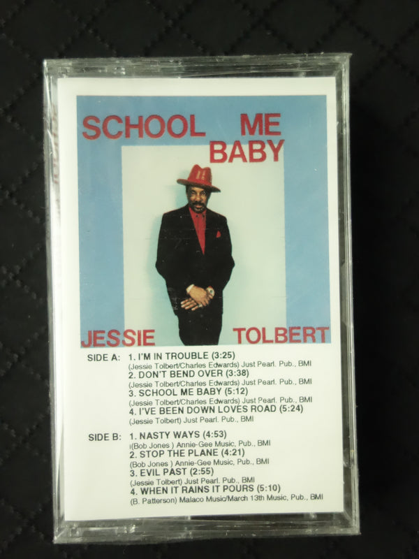 Jessie Tolbert "School Me Baby"-Cassette Tapes-UnDigable Digs