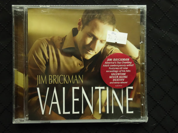 Jim Brickman "Valentine" (CD)-CDs-UnDigable Digs