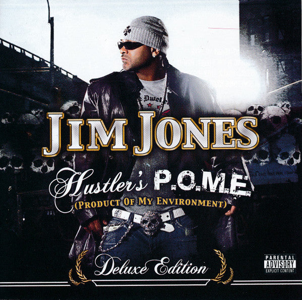 Jim Jones "Hustler's P.O.M.E. (Product Of My Environment)" (2xCD) (Deluxe Edition)-CDs-UnDigable Digs