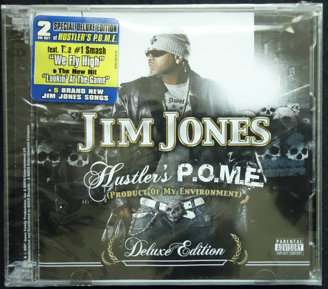 Jim Jones "Hustler's P.O.M.E. (Product Of My Environment)" (2xCD) (Deluxe Edition)-CDs-UnDigable Digs
