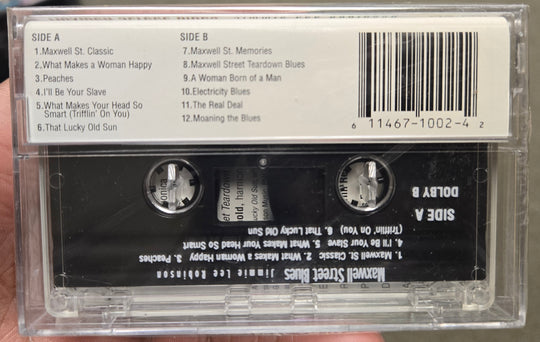 Jimmie Lee Robinson "Maxwell Street Blues"-Cassette Tapes-UnDigable Digs