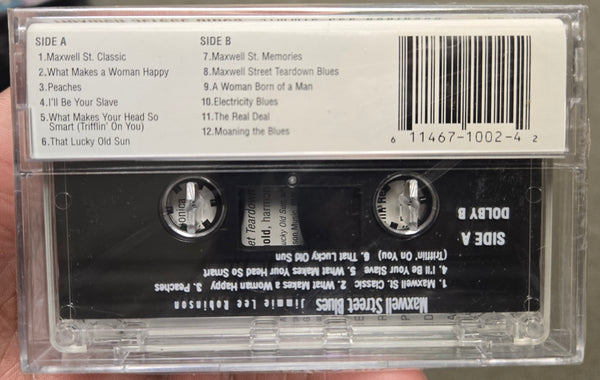 Jimmie Lee Robinson "Maxwell Street Blues"-Cassette Tapes-UnDigable Digs