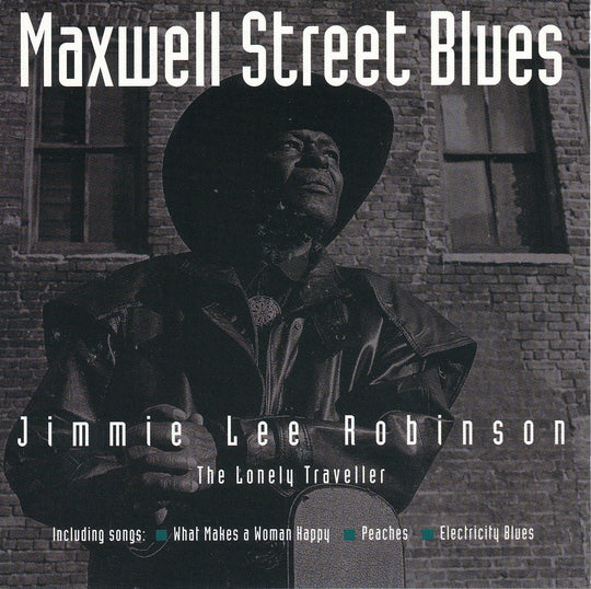 Jimmie Lee Robinson "Maxwell Street Blues"-Cassette Tapes-UnDigable Digs