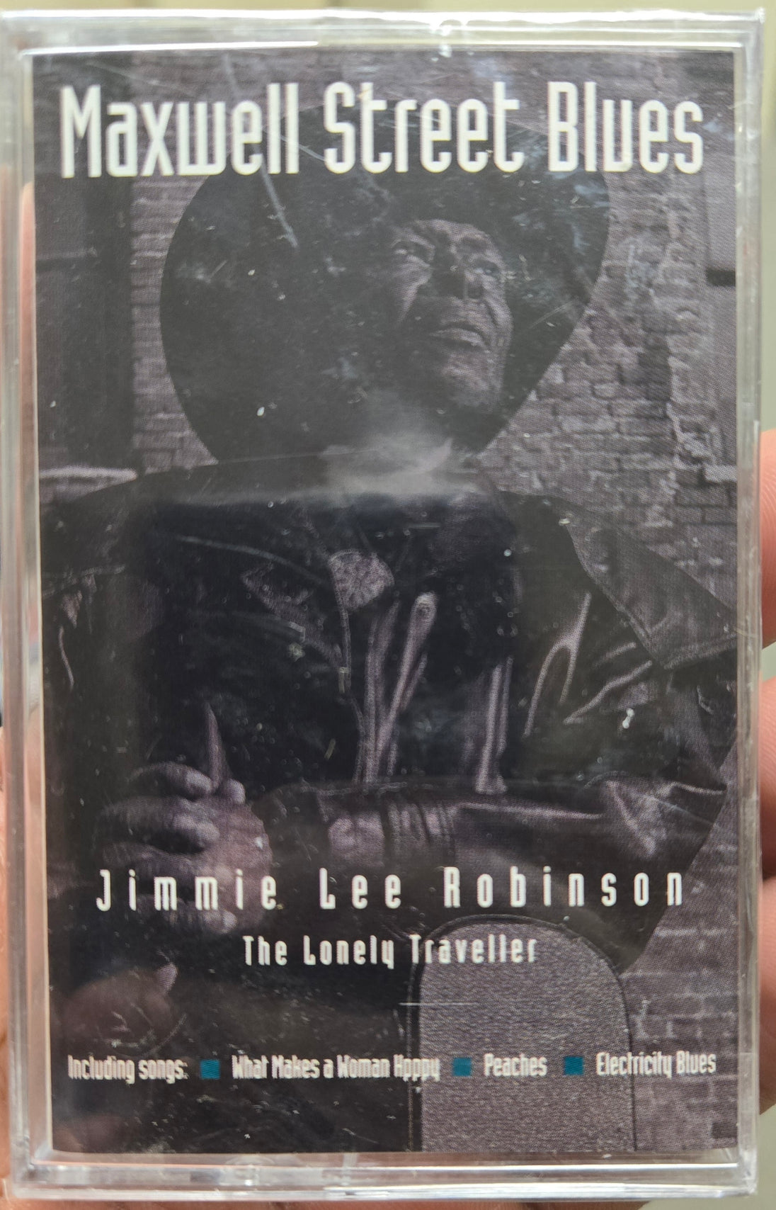 Jimmie Lee Robinson "Maxwell Street Blues"-Cassette Tapes-UnDigable Digs