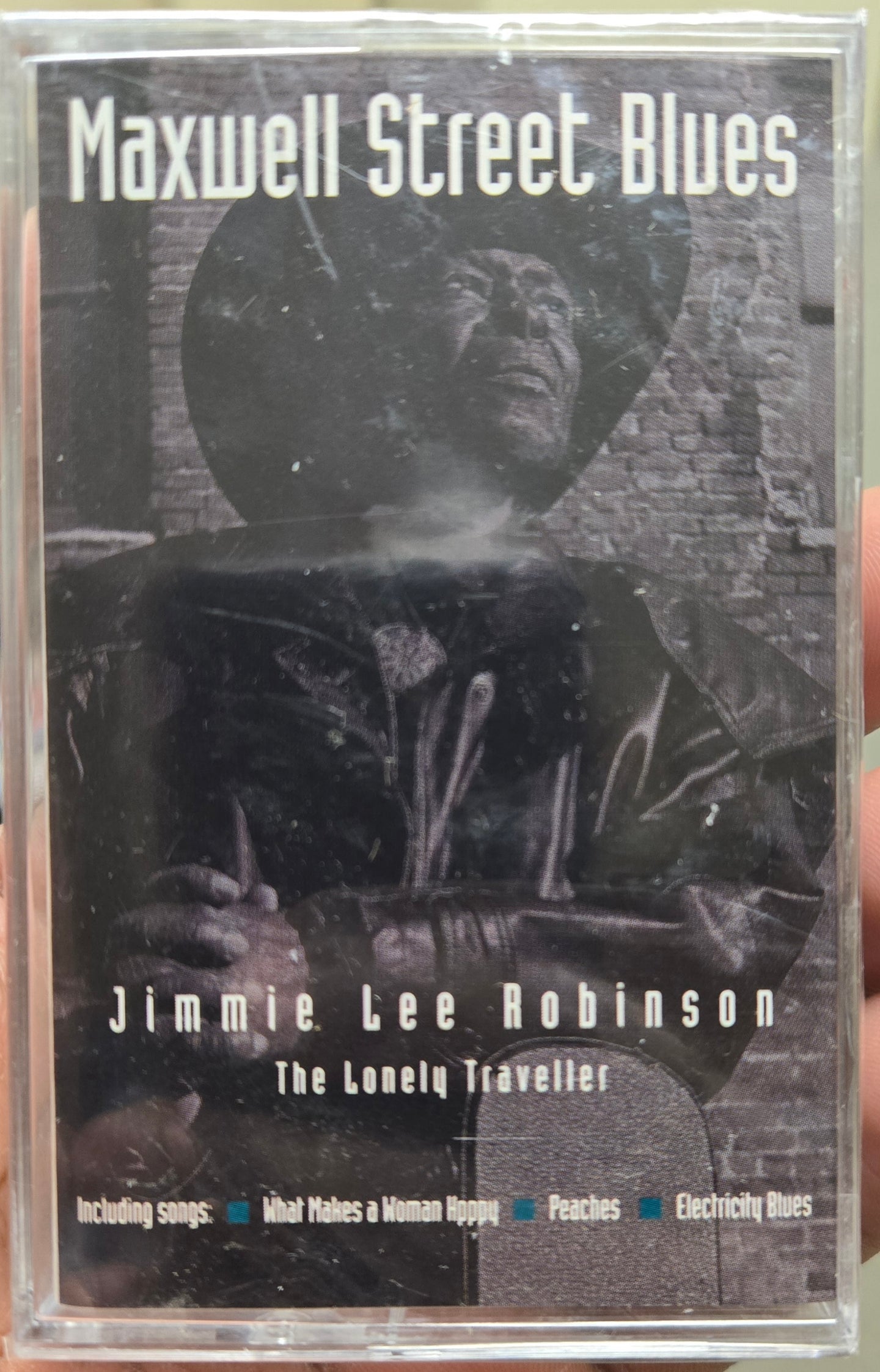 Jimmie Lee Robinson "Maxwell Street Blues"-Cassette Tapes-UnDigable Digs