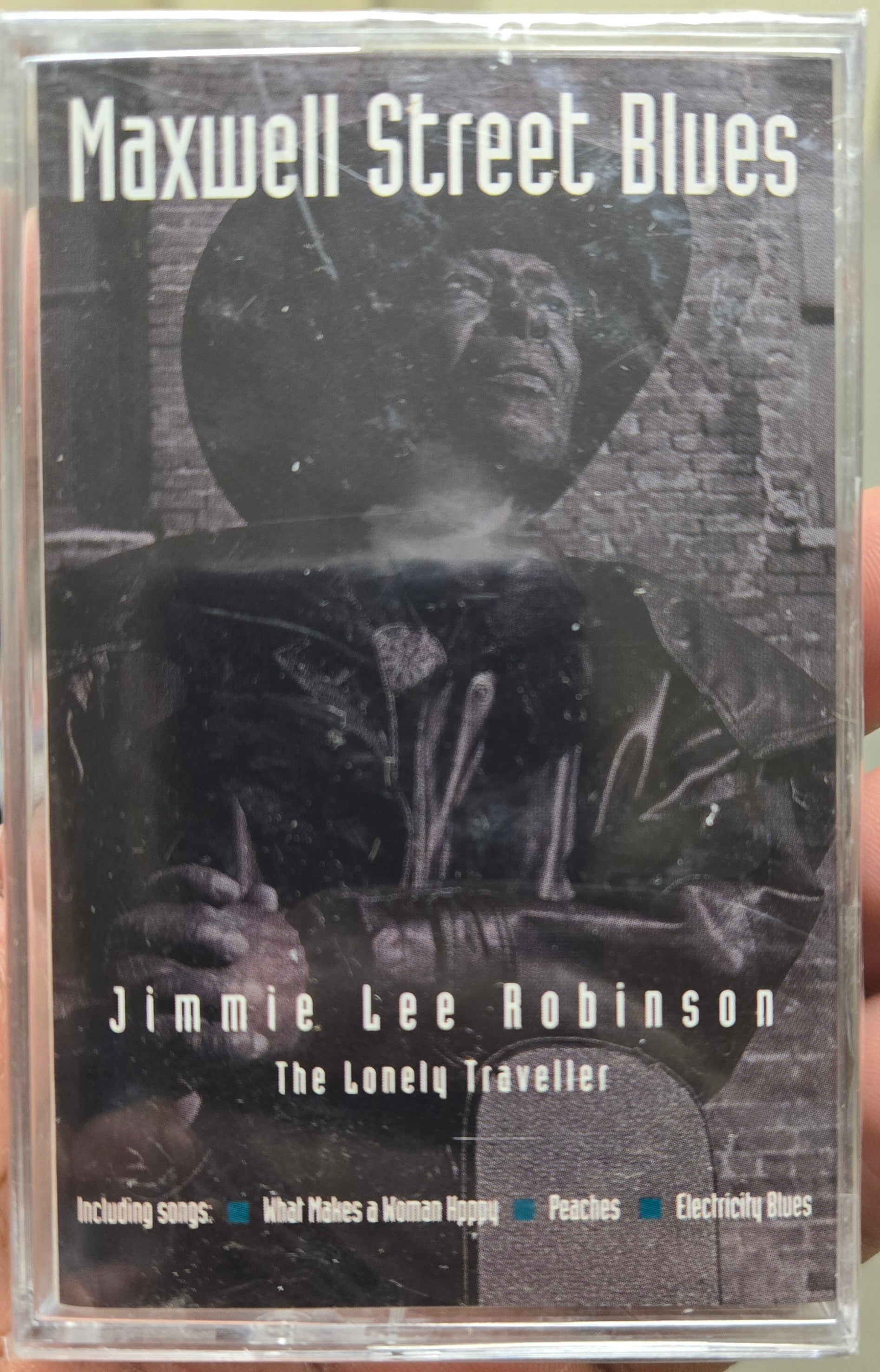 Jimmie Lee Robinson "Maxwell Street Blues"-Cassette Tapes-UnDigable Digs