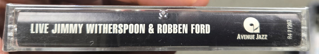 Jimmy Witherspoon & Robben Ford "Live Jimmy Witherspoon & Robben Ford"-Cassette Tapes-UnDigable Digs