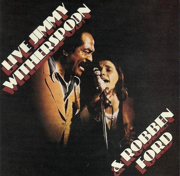 Jimmy Witherspoon & Robben Ford "Live Jimmy Witherspoon & Robben Ford"-Cassette Tapes-UnDigable Digs